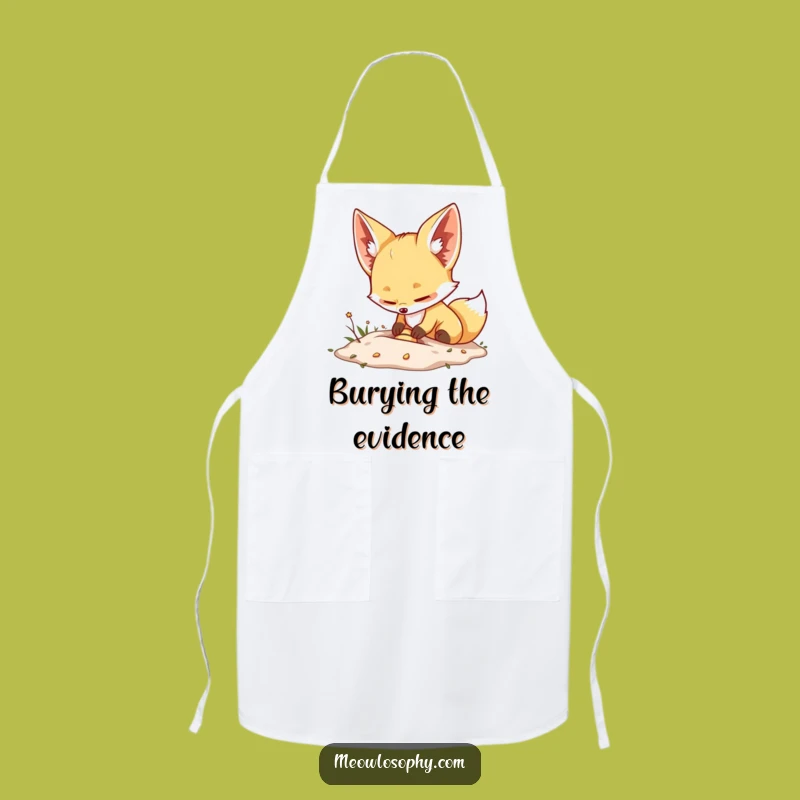 Funny Fennec Fox Apron: Adorable Chef Gift for Kitchen Treasure Hunters