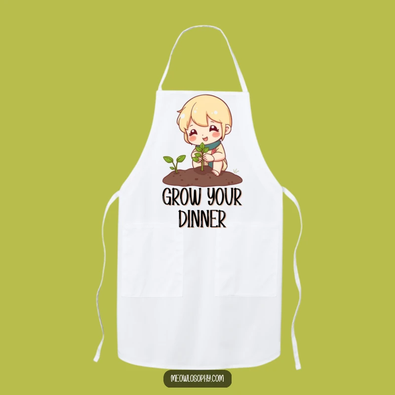 Funny Gardener Apron: Cook with Nature, Hilarious Kitchen Fun