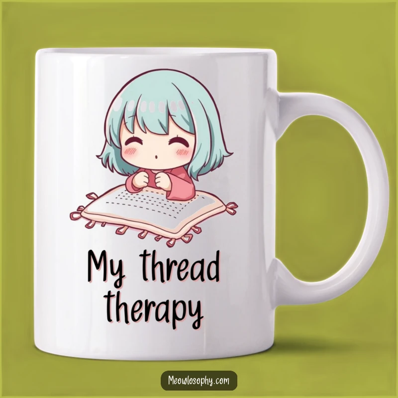 Funny Quilter Mug: Adorable Stitcher, Perfect Crafting Gift