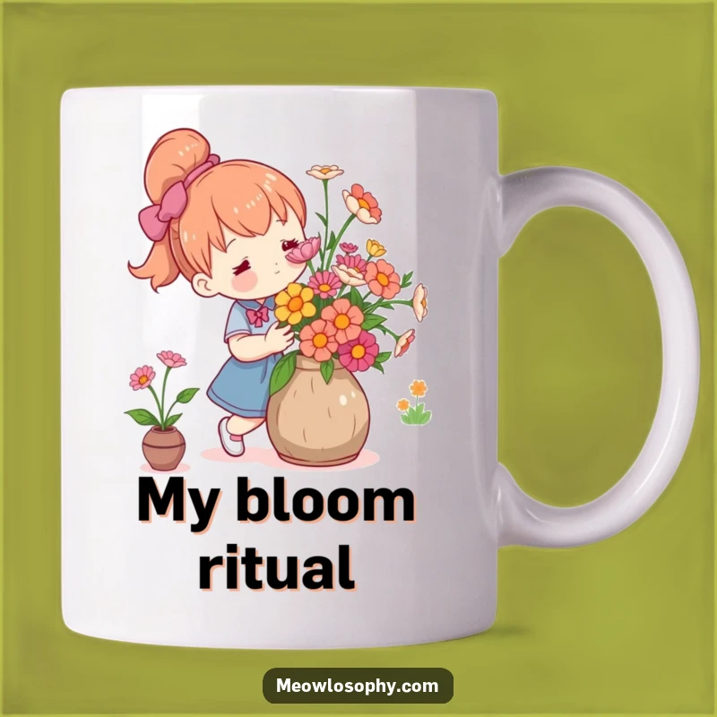 Funny Flower Arranger Mug: Cute Gardener, Perfect Floral Gift