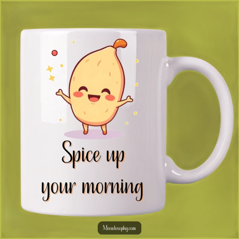 Funny Fajita Spice Sprinkle Mug, Magical Flavor Character, Perfect Funny Gift
