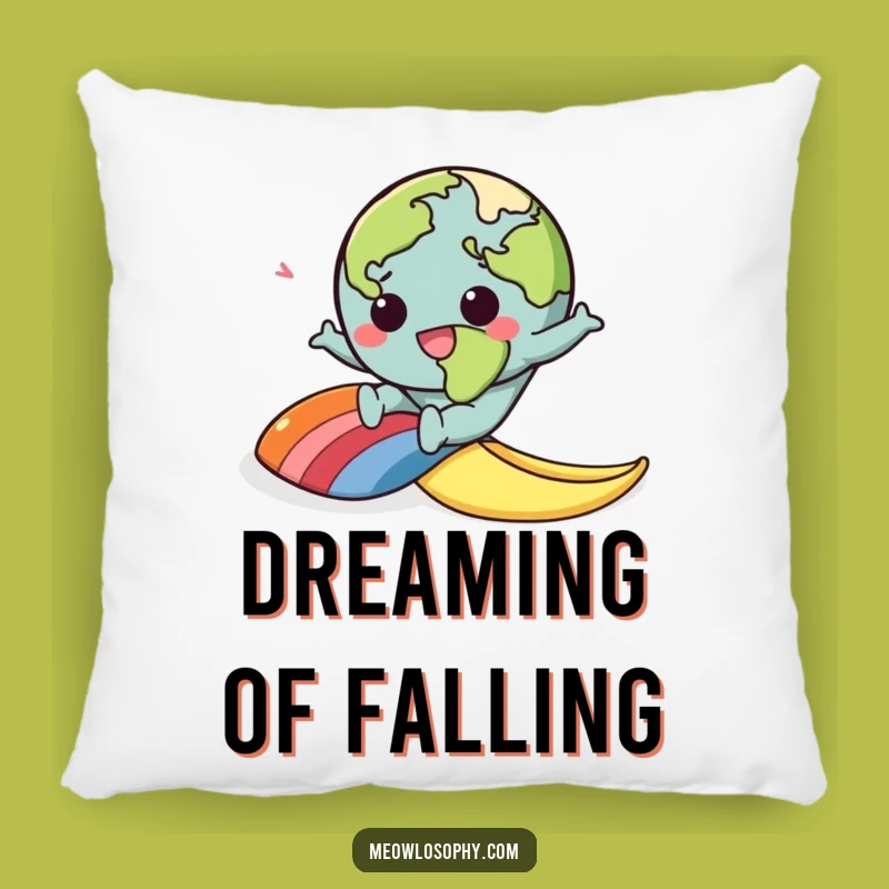 Comfy Funny Kawaii Earth Banana Peel Pillow: Add Adorable Tumbles and Softness to Your Space