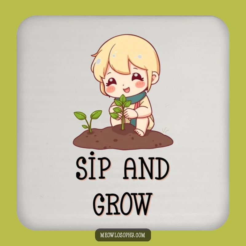 Funny Gardener Coasters: Protect Surfaces with Hilarious Nature Flair