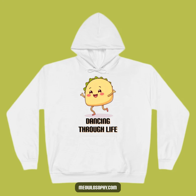 Funny Dancing Taco Hoody - Cozy Fiesta Sweatshirt, Perfect Humorous Gift