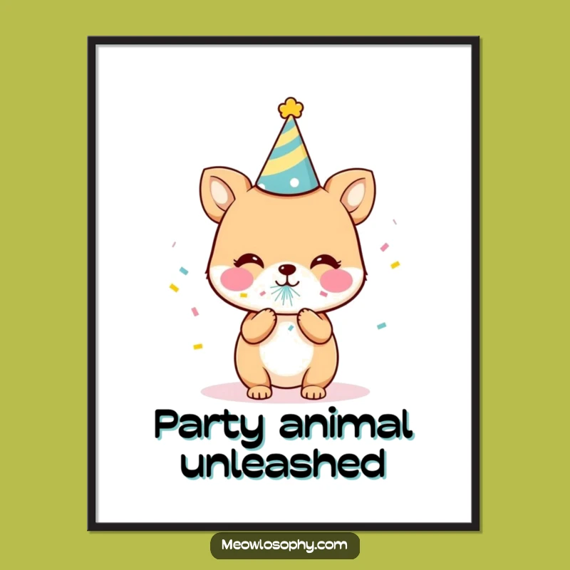 Free Printable Party Animal Wall Art: Fun Downloadable Decor for Any Room!