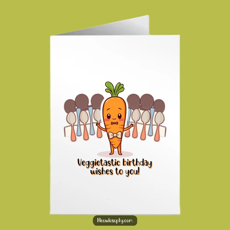 Free Printable Funny Carrot Conductor Birthday Card - A Hilarious Downloadable Gift!