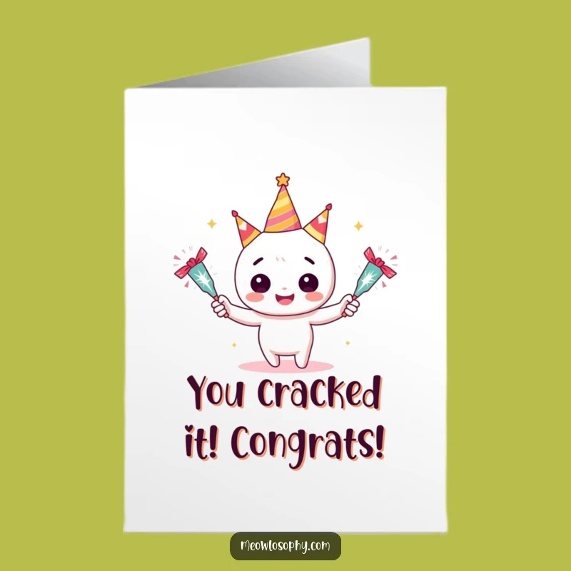 Free Printable Juggling Congrats Card: Hilarious Downloadable for Celebrating Success!