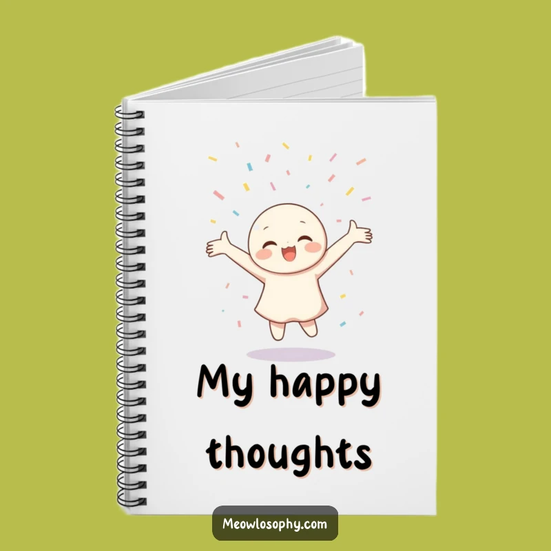 Funny Joyful Twirling Notebook: Confetti Shower Pages for a Hilarious Gift