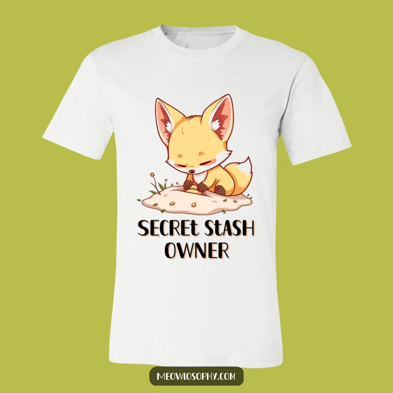 Funny Adorable Fennec Fox T-Shirt: Hilarious Gift for Animal Lovers Who Love to Dig