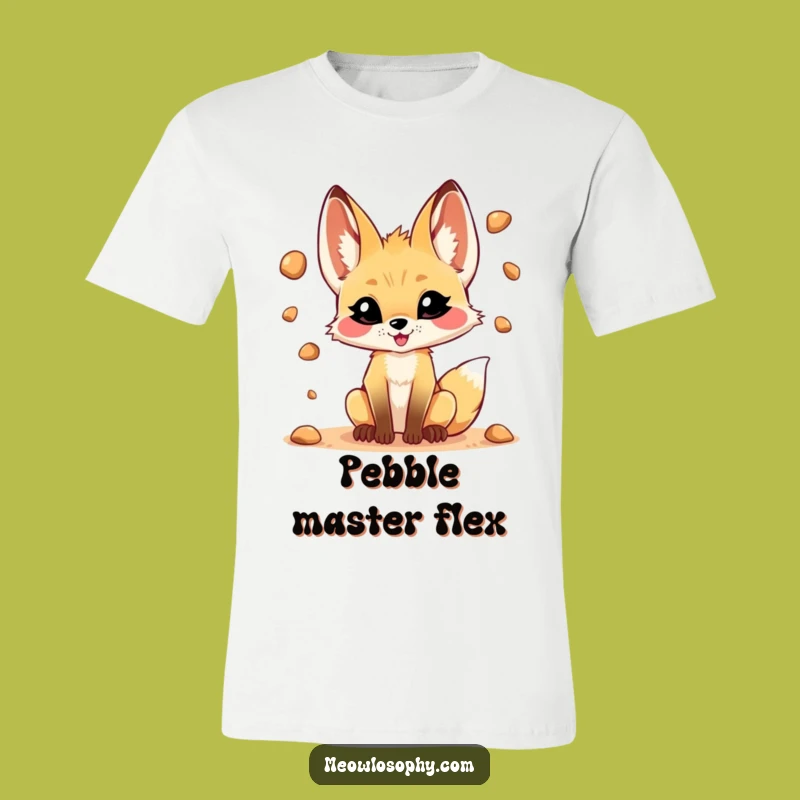 Funny Fennec Fox Juggling T-Shirt: Playful Shirt for Mischievous Minds