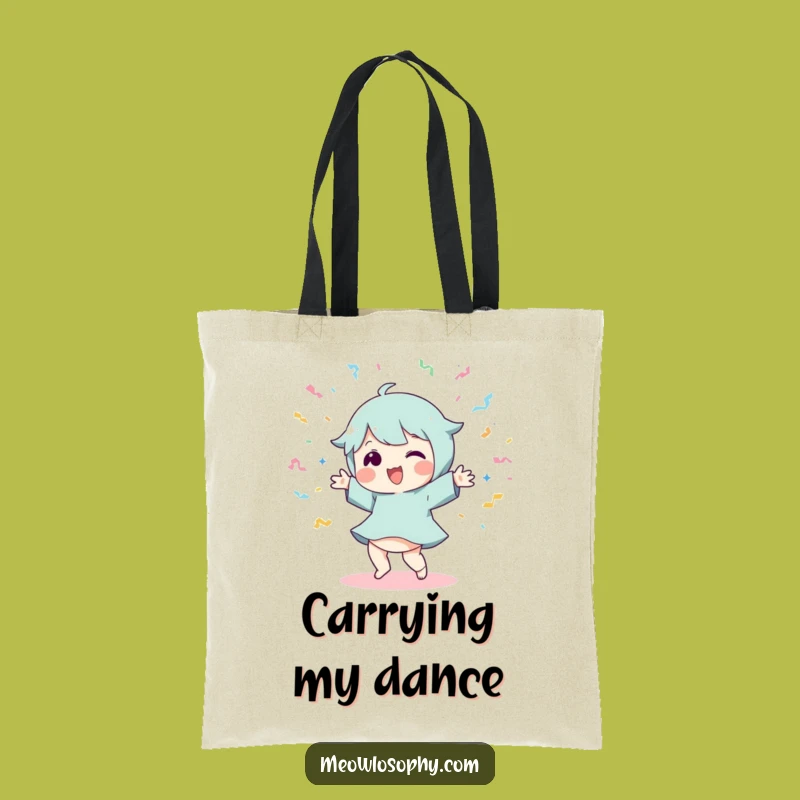 Funny Dancer Tote Bag: Carry Your Fun Essentials