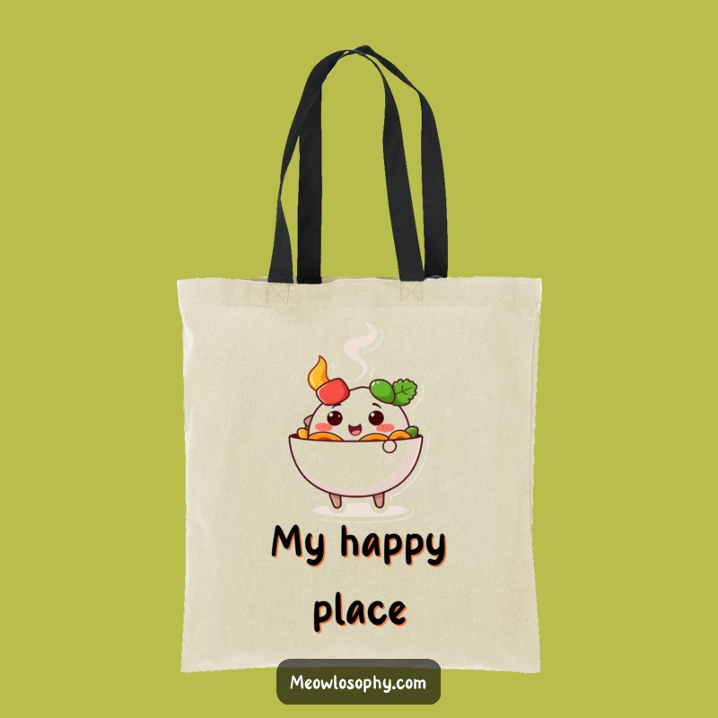 Funny Fajita Bowl Tote Bag: Cute Wiggling Accessory for Food Lovers