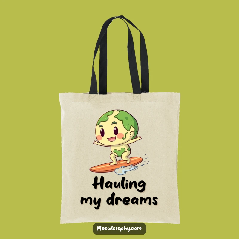 Funny Earth Riding Breeze Tote Bag: Carry Your Essentials with Adventurous Style